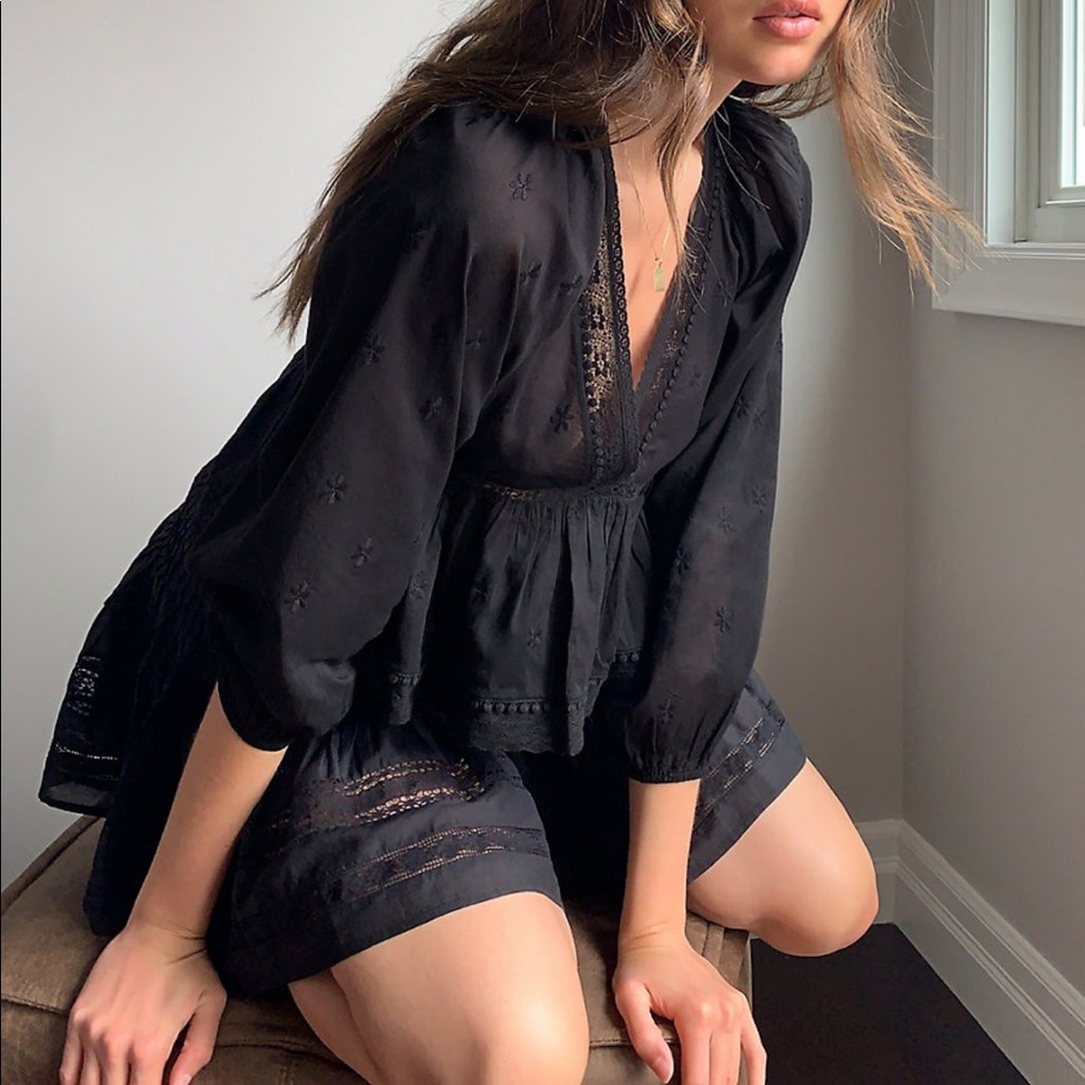 Sunday Best/Aritzia Duet Longsleeve Blouse